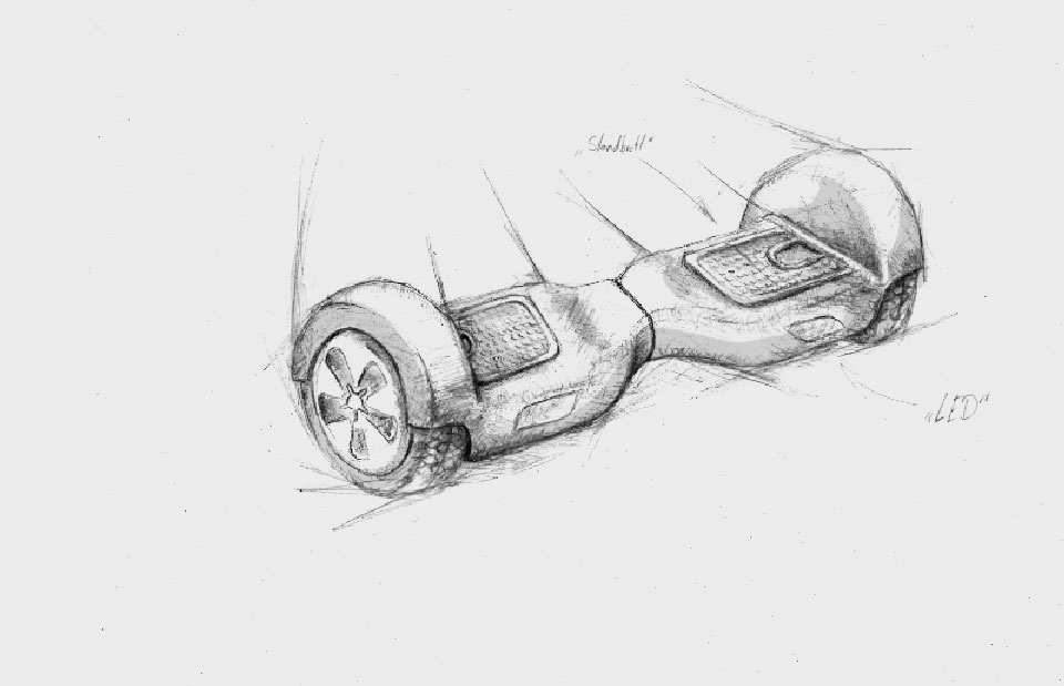 E-Mobility Hoverboard Teaser